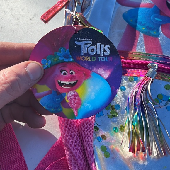 Trolls world tour backpack new - Picture 2 of 5